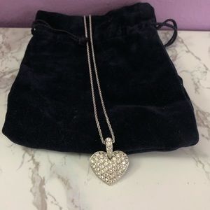 Swarovski Crystal Heart Pendant Necklace